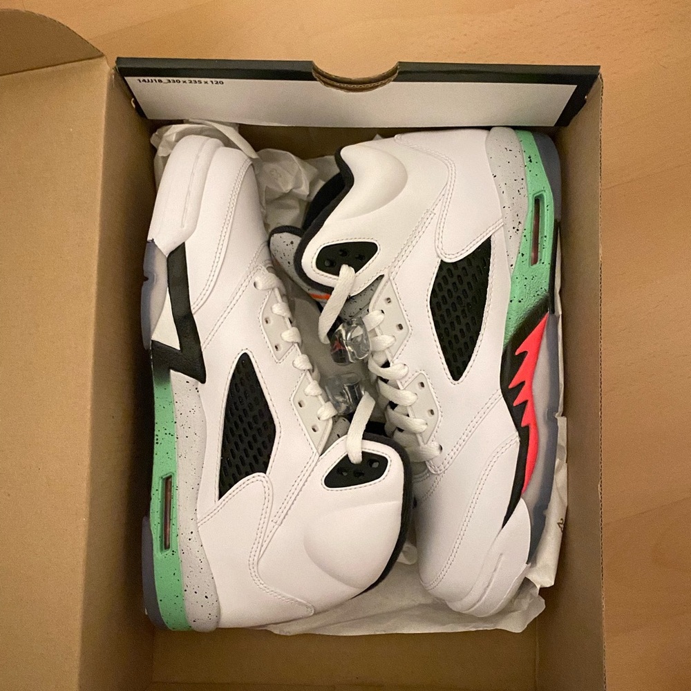 Jordan 5 Poison Green GS